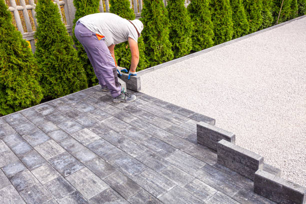 Permeable Paver Driveway in Long Beach, IN